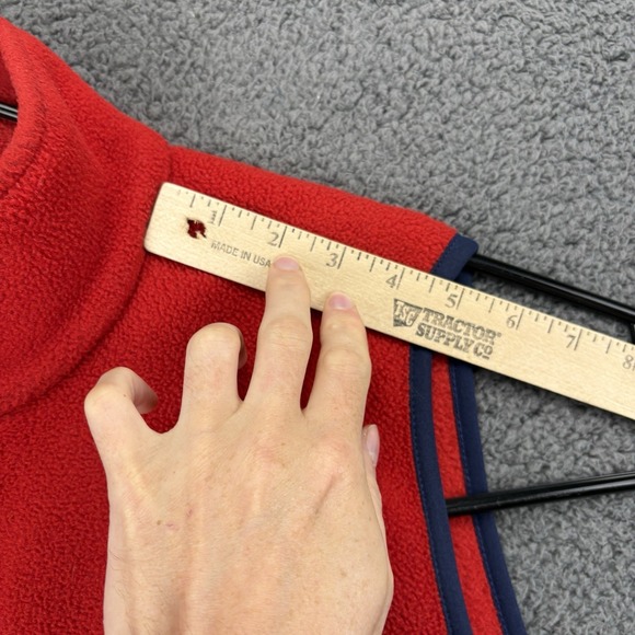 LL Bean Vest Men‎ M Reg Full Zip Mock Polartec Fleece - Picture 6 of 8
